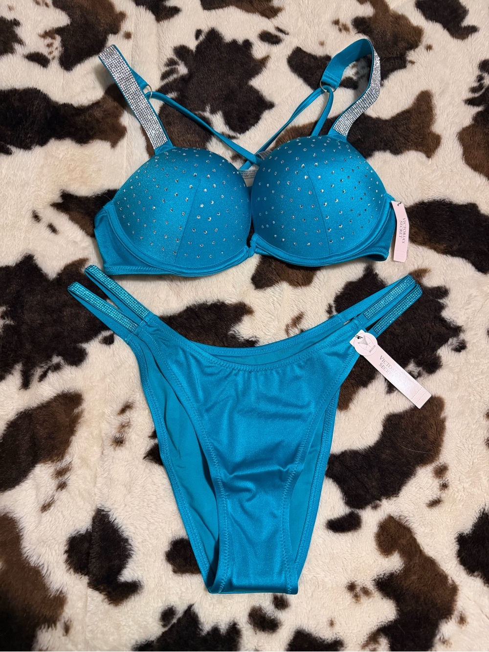 Nwt Victoria's Secret crystal embellished bikini